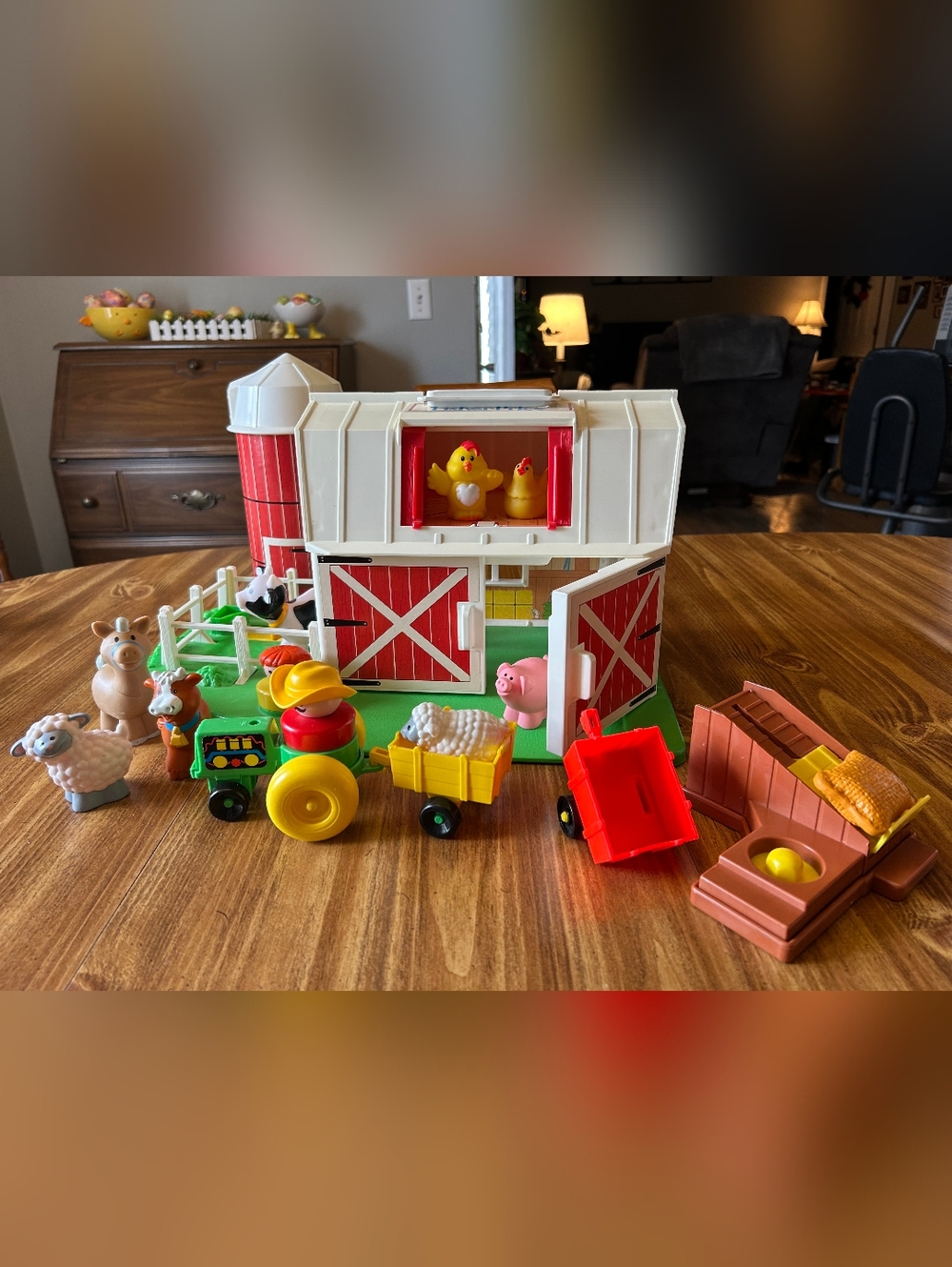 Vintage Fisher Price Little People Farm